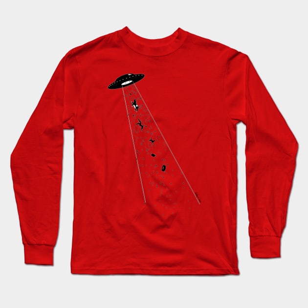 Thieving Aliens Long Sleeve T-Shirt by Harley Warren